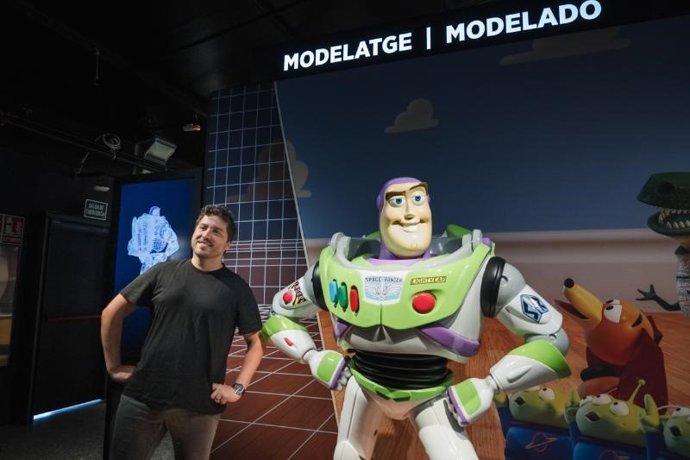 Personajes de Pixar desvelan los secretos de la animación en una muestra "activa" en la Ciutat de les Cincies