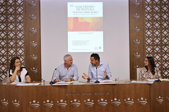 Presentación del XXIII Premio Internacional de Pintura Timoteo Pérez Rubio