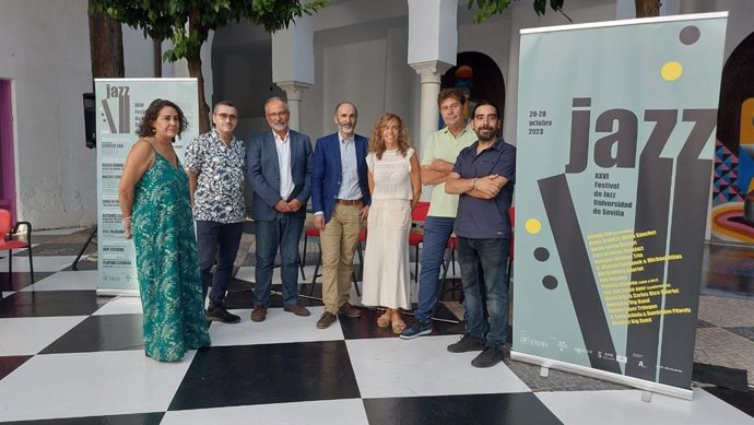 Presentación del XXVI Festival de Jazz de la Universidad de Sevilla.