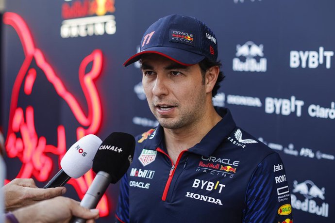 PEREZ Sergio (mex), Red Bull Racing RB19, portrait during the 2023 Formula 1 Qatar Grand Prix, 17th round of the 2023 Formula One World Championship from October 6 to 8, 2023 on the Lusail International Circuit, in Doha, Qatar - Photo Xavi Bonilla / DPPI