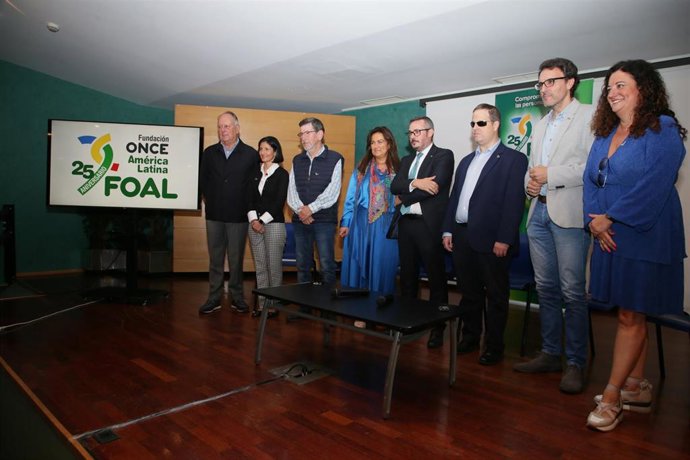 ONCE Cantabria celebra una jornada con motivo del XXV aniversario de la Fundación ONCE para América Latina (FOAL)