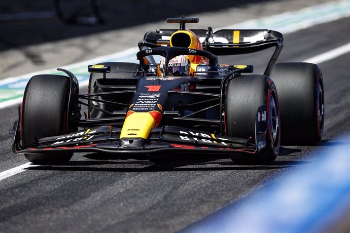 El piloto neerlandés Max Vertsappen (Red Bull), en el GP de japón 2023.  