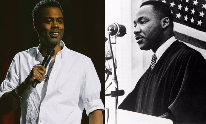 Archivo - Chris Rock dirigirá un biopic de Martin Luther King producido por Spielberg