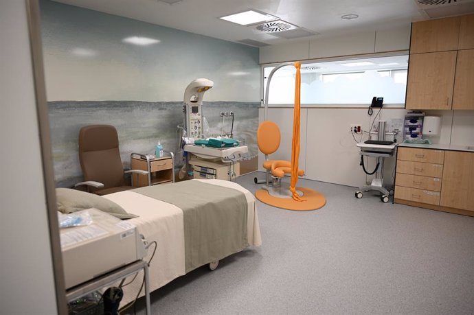 La nova sala de parts de l'Hospital Comarcal de Móra d'Ebre (Tarragona) 