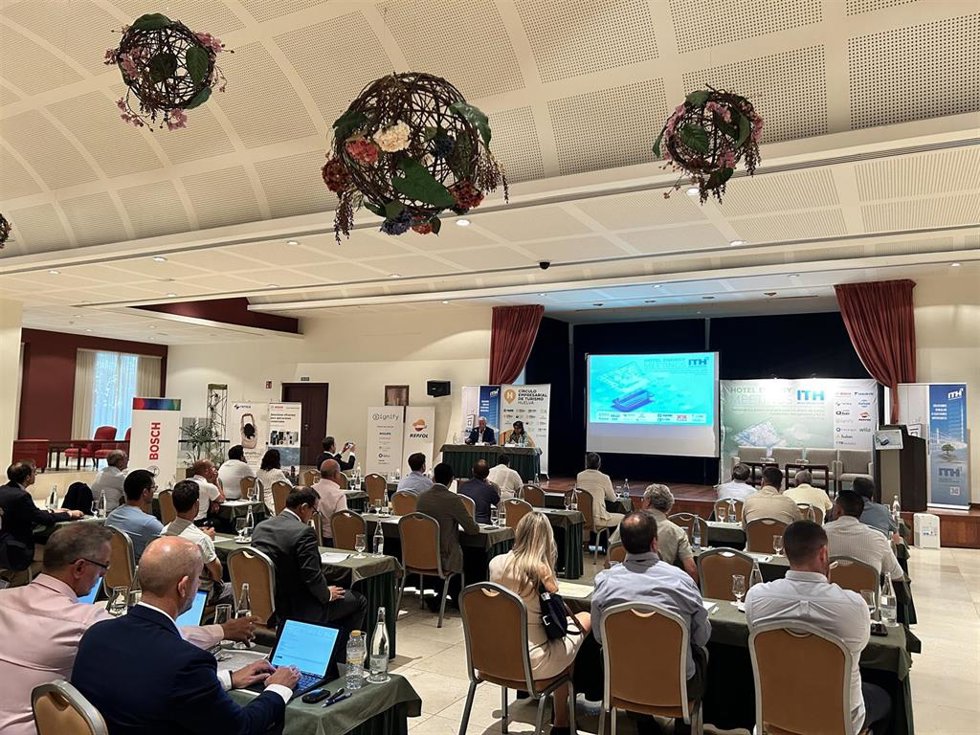 Imagen de la segunda Jornada del Ciclo 'ITH Hotel Energy Meeting 2023' celebrada en Huelva.