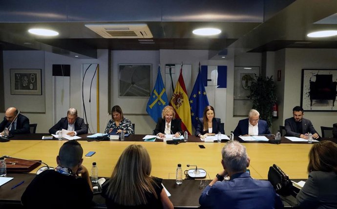 Reunión del pleno del Consejo de Comunidades Asturianas