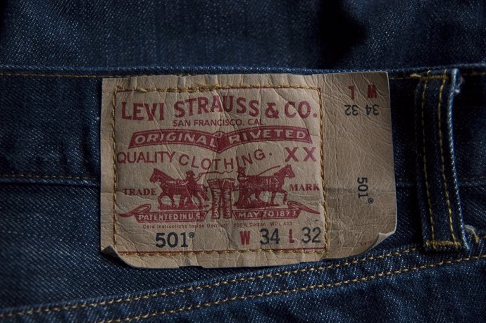 Archivo - Pantalones de Levi Strauss.