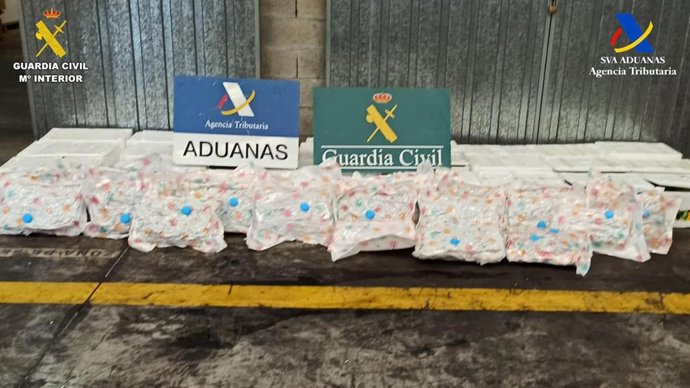 Marihuana intervenida en el Puerto de Bilbao