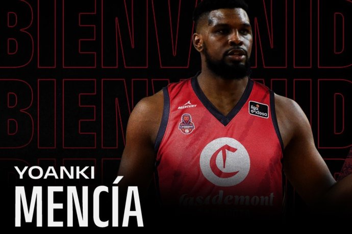 El alero cubano Yoanki Mencía, nuevo jugador del Casademont Zaragoza.