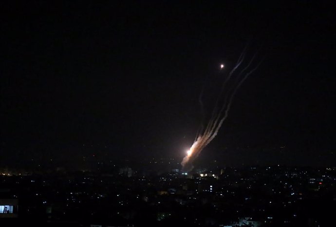 Arxivo - Míssils sobre la Franja de Gaza