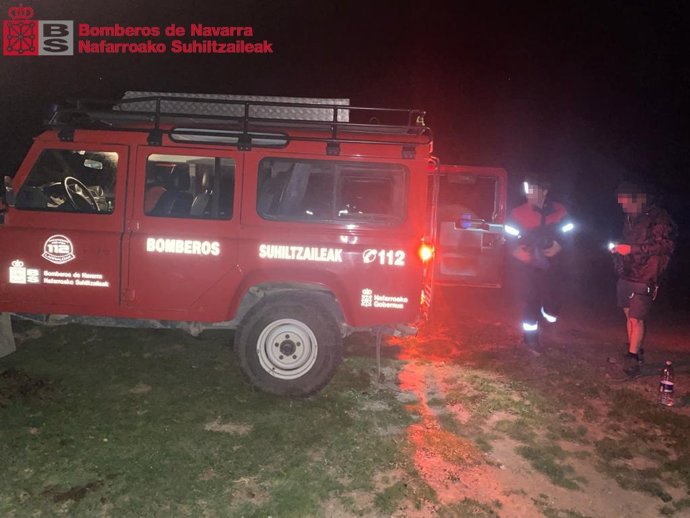 Rescate de un montañero desorientado en Isaba.