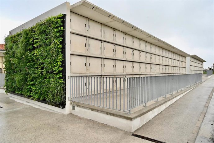 Nuevos nichos del cementerio de Ciriego en Santander