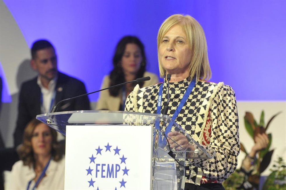 La nueva presidenta de la Federación Española de Municipios y Provincias (FEMP), María José García-Pelayo.