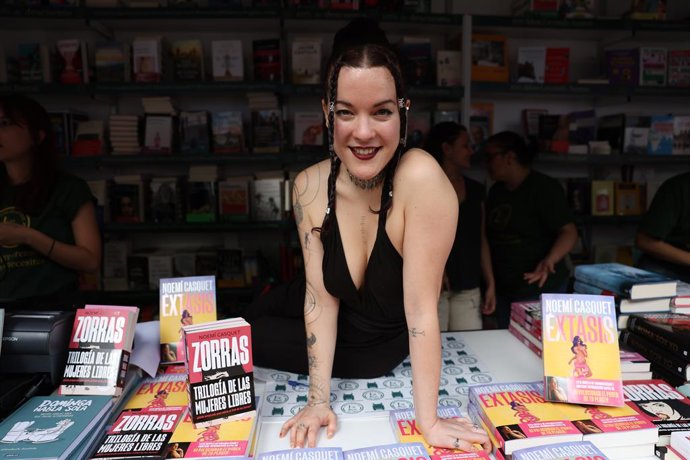 Archivo - La periodista y escritora Noemí Casquet en una imagen de archivo. 