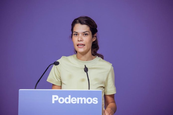 La portaveu de Podem, Isa Serra