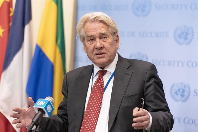 Archivo - El coordinador especial de la ONU para Oriente Próximo 