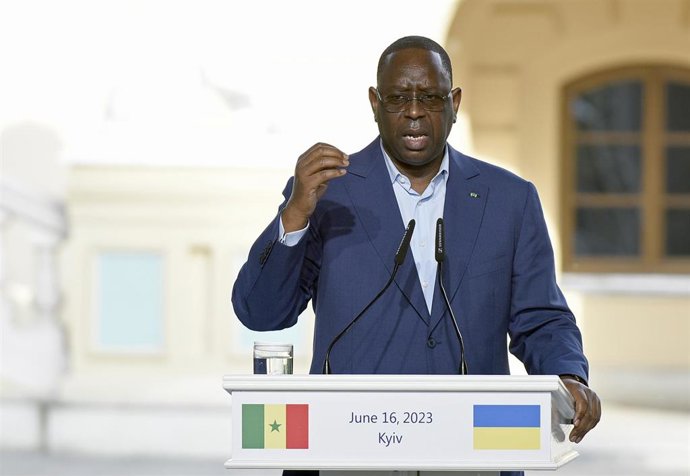 Archivo - El presidente de Senegal, Macky Sall 