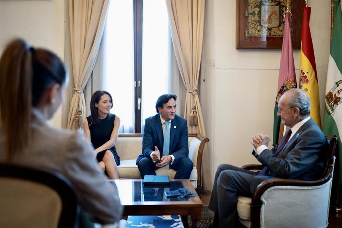 Reunión alcaldes de Jaén y Málaga