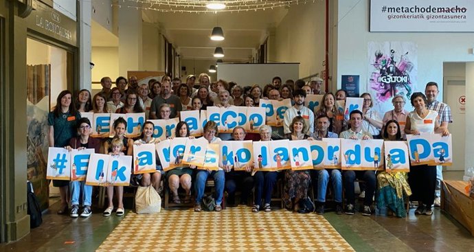 Acto de la Coordinadora de ONGD de Navarra con motivo de su 25 aniversario.