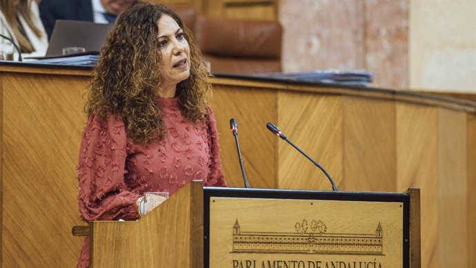 La diputada del Grupo Parlamentario VOX en el Parlamento de Andalucía, Ana Ruiz.