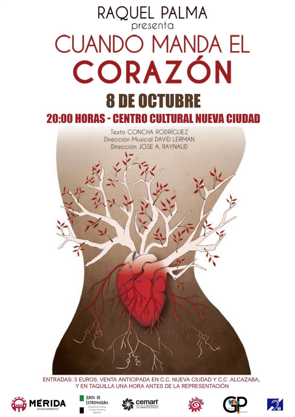 Nota De Prensa Espectáculo Cuando Manda El Corazón