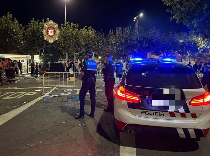 Foto de la Policía Local de León de su operativo de este sábado con motivo del Monoloco Fest