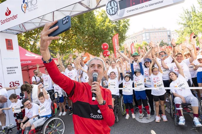 Martín Fiz apadrina la carrera solidaria 'Corre por el Niño'