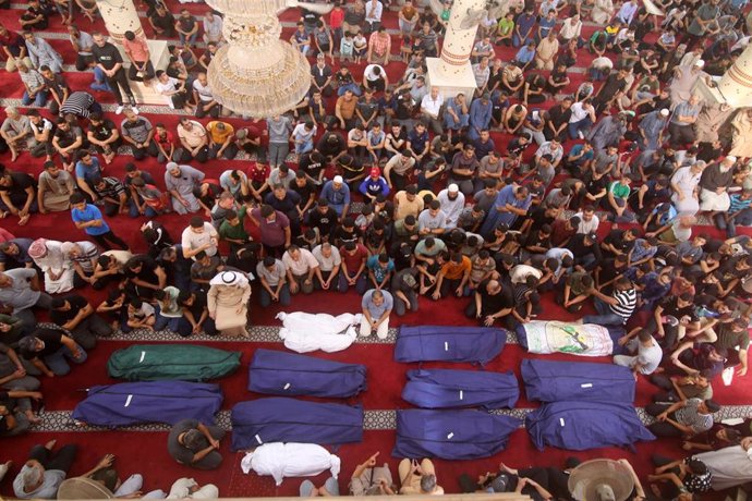 Funeral en la Franja de Gaza