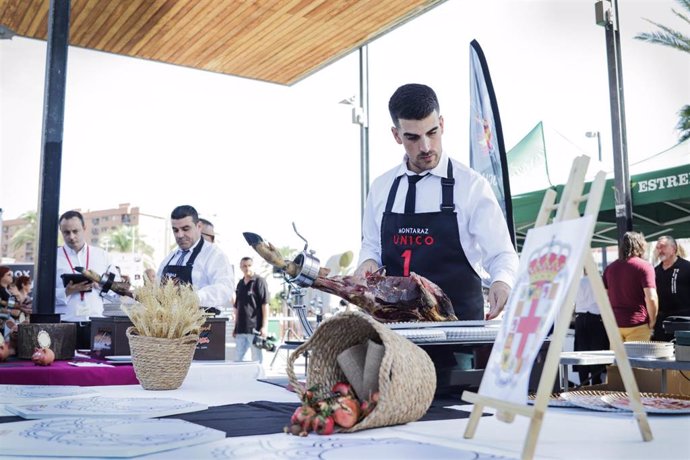 II Concurso de Cortadores de Jamón Ciudad de Almería.