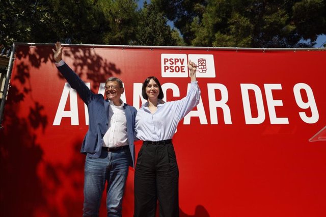 Acto de los socialistas valencianos con motivo del 9 d'Octubre 'Per l'autogovern. Per l'Espanya plural'