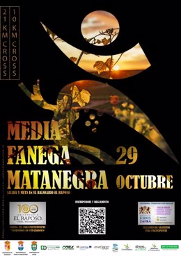 Cartel de la Media Maratón 'Media Fanega'