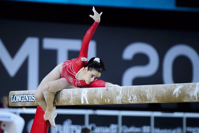 Archivo - Ana Pérez gimnasia artística