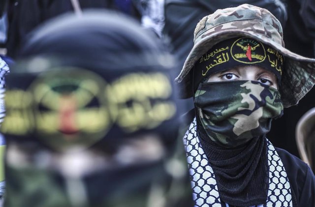 Miliciano de Yihad Islámica en una imagen de archivo