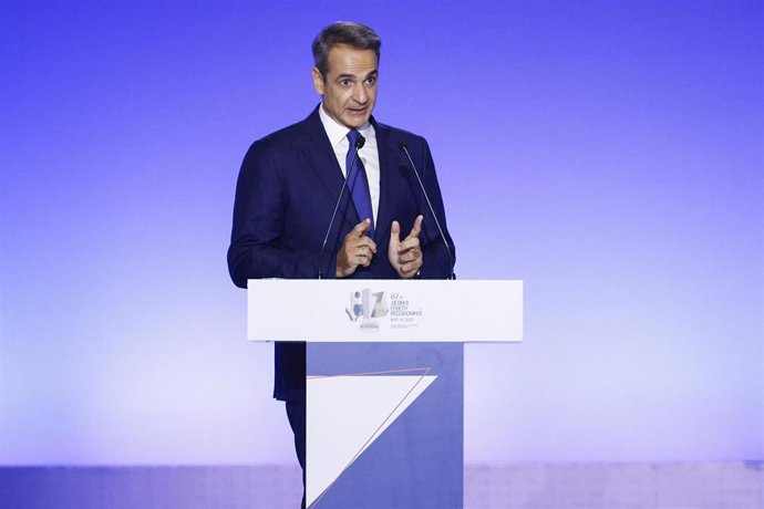 El primer ministro de Grecia, Kyriakos Mitsotakis