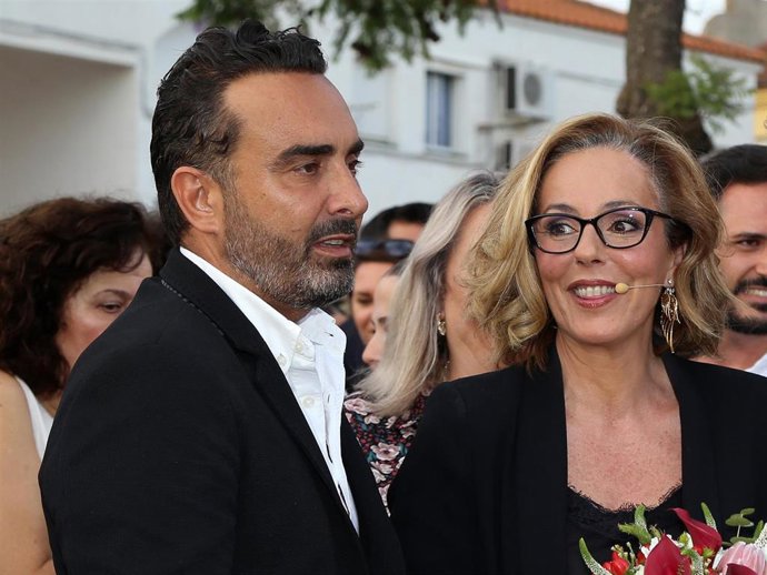 Archivo - Rocío Carrasco y Fidel Albiac