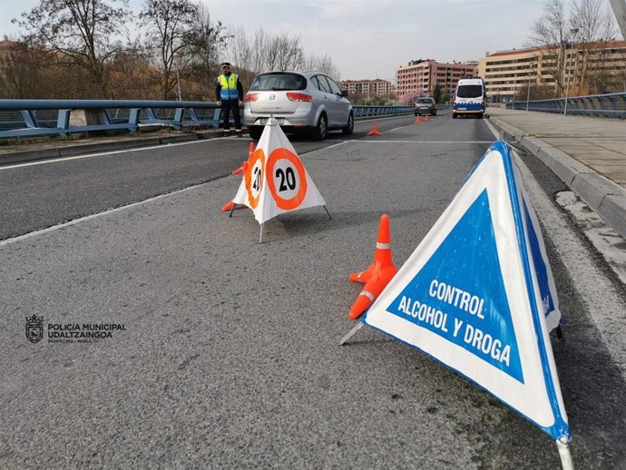 Imagen de un control de Policía Municipal