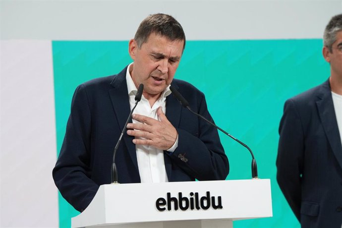 Archivo - El coordinador general de EH Bildu, Arnaldo Otegi