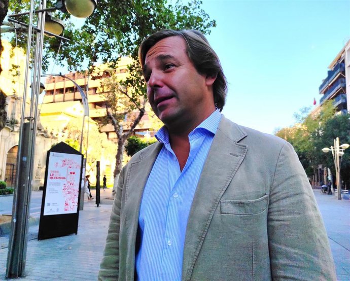 El secretario general del PP de Andalucía, Antonio Repullo.