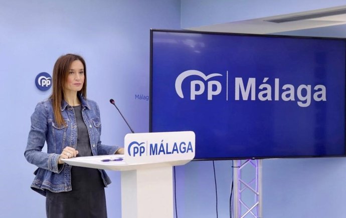 La portavoz del PP de Málaga, Elisa Pérez de Siles, en una imagen de archivo