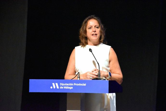 Catalina García, consejera de Salud y Consumo, en la I Jornada provincial de Prevención de la conducta suicida en Málaga