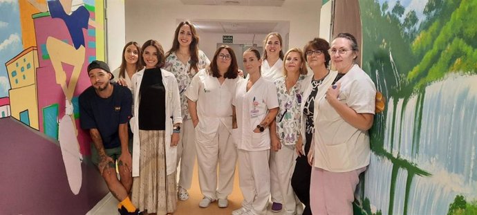 Personal de la Unidad de Hospitalización Breve de Psiquiatría Infanto-Juvenil de Badajoz