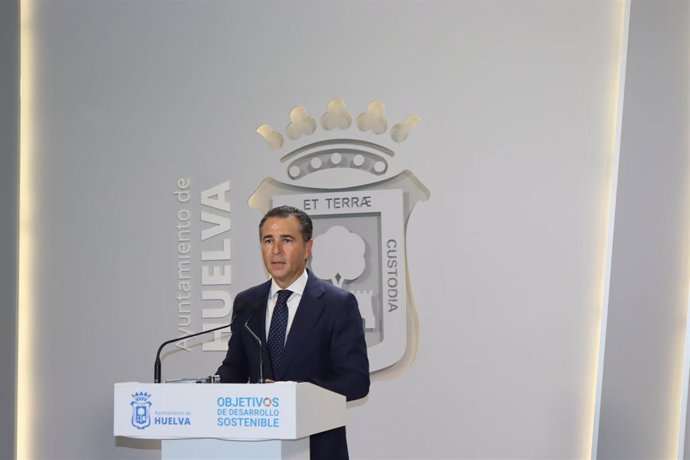 El primer teniente de alcalde y concejal de Urbanismo y Medio Ambiente del Ayuntamiento de Huelva, Felipe Arias.
