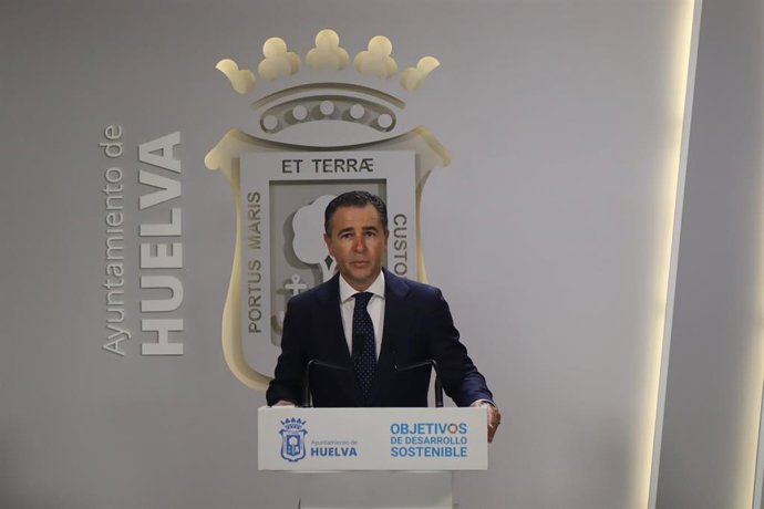 El primer teniente alcalde concejal de Urbanismo y Medio Ambiente y portavoz del Gobierno del Ayuntamiento de Huelva, Felipe Arias.