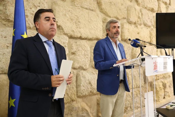 Miguel Ángel Torrico y Miguel Ruiz Madruga.