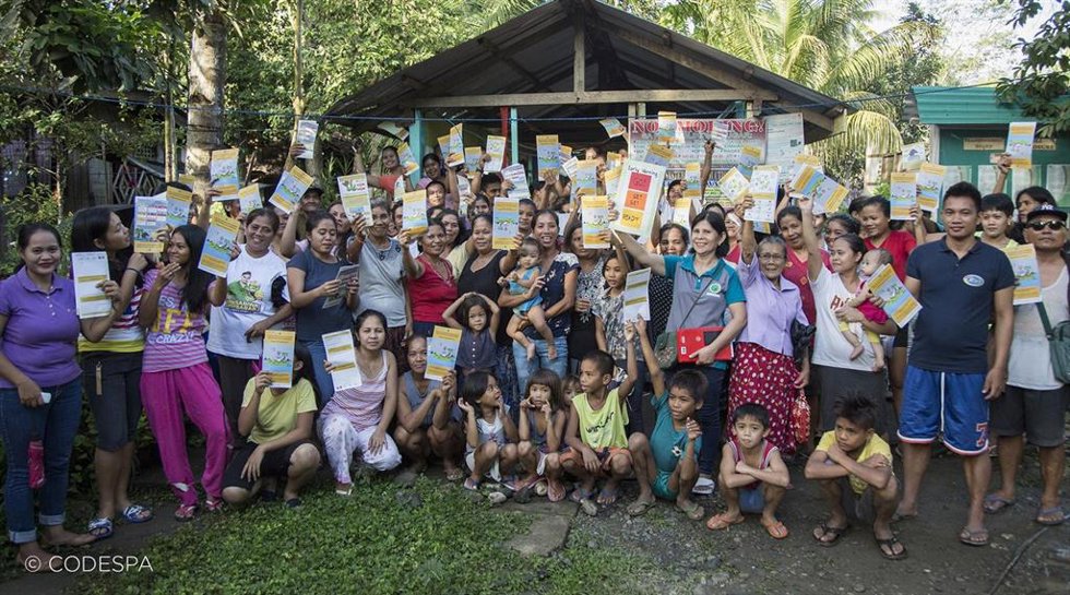 Codespa ayuda a más de 3.000 familias filipinas a hacer frente a la inseguridad alimentaria