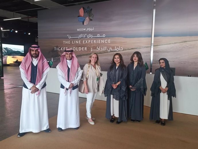 Sevilla City One ha sido invitada por el Reino de Arabia Saudí para visitar en su capital, Riad, el centro de interpretación del proyecto urbanístico sostenible de Arabia Saudí denominado 'The Line'.