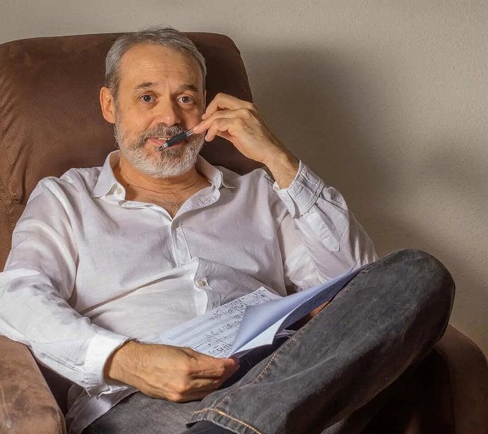 El artista David del Puerto.