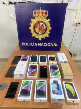 Móviles recuperados.