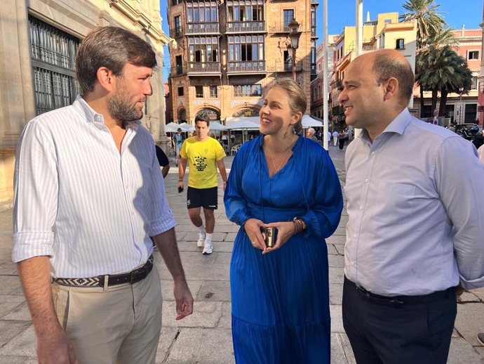La portavoz de Vox en el Ayuntamiento de Sevilla, Cristina Peláez.