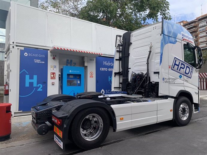 El primer trailer frigorífico de hidrógeno en España se estrena de la mano de Mercadona